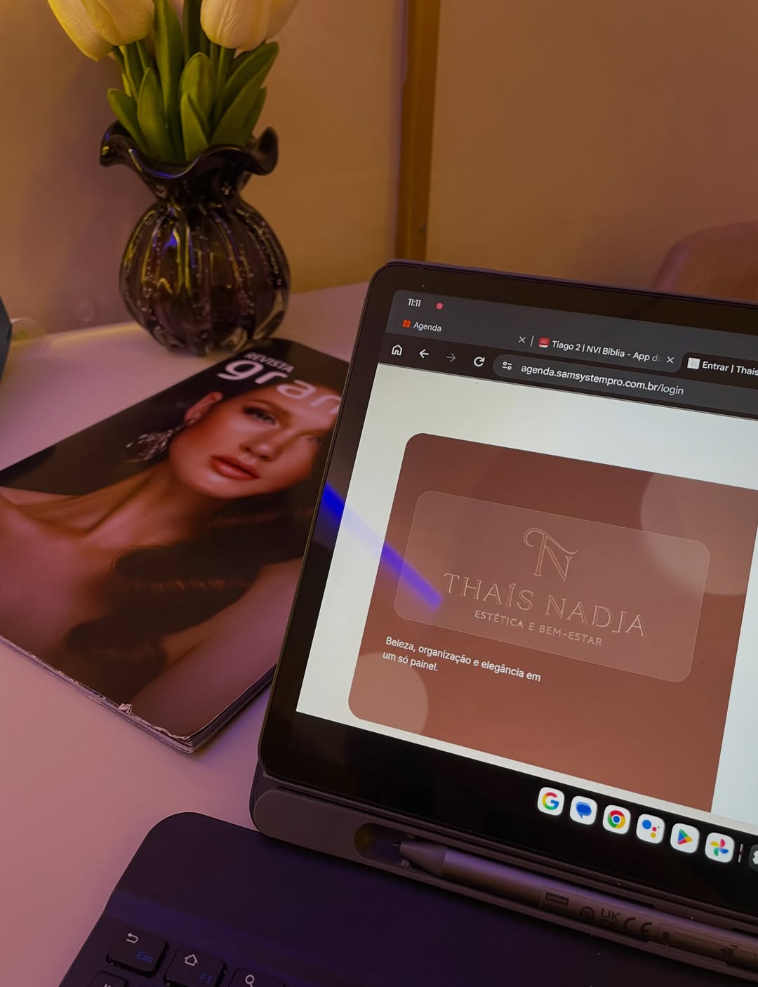 Publicação da Thaís Nadja no Instagram